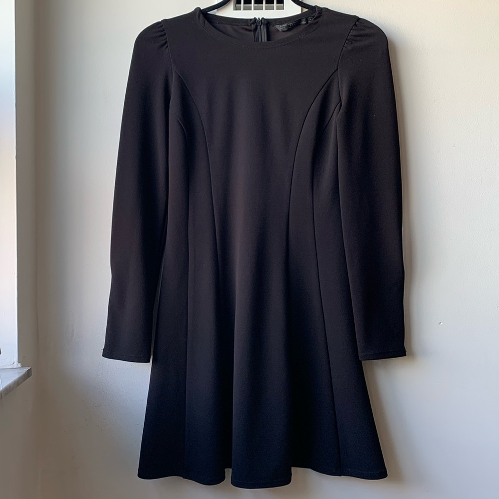 Long Sleeve Black Dress